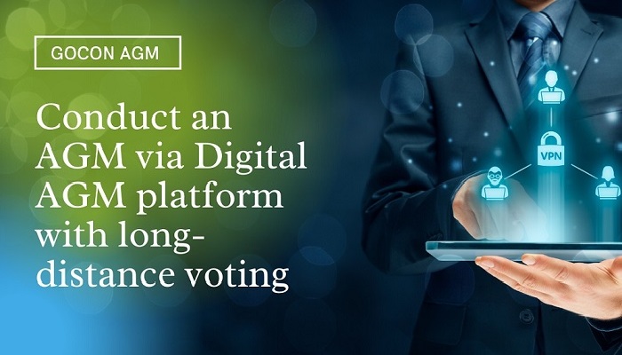 Conduct an AGM via Digital AGM platform with long-distance voting